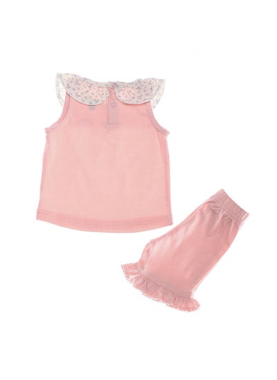 اشتري Baby Girl Ruffle Neck top & Shorts Set في مصر