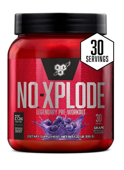 اشتري Bsn N.o.-Xplode Legendary Pre-workout Supplement With Creatine Grape 30 Servings 555 Gram في الامارات