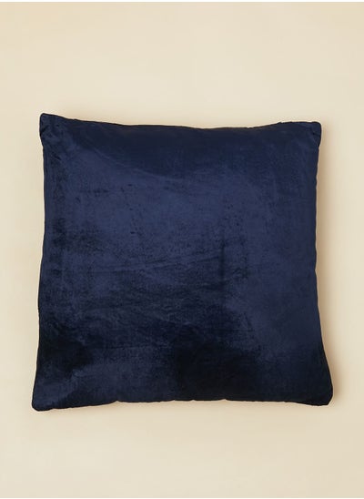 Buy Velvet Quilted Cushion With Insert 16X16" in UAE