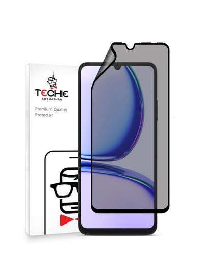 اشتري Techie Full Cover Explosion-Proof Matte Ceramic Privacy Film Screen Protector for Realme C53 في السعودية