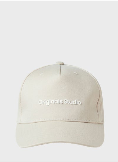 Buy Jacvesterbro Graphic Logo Cap in UAE