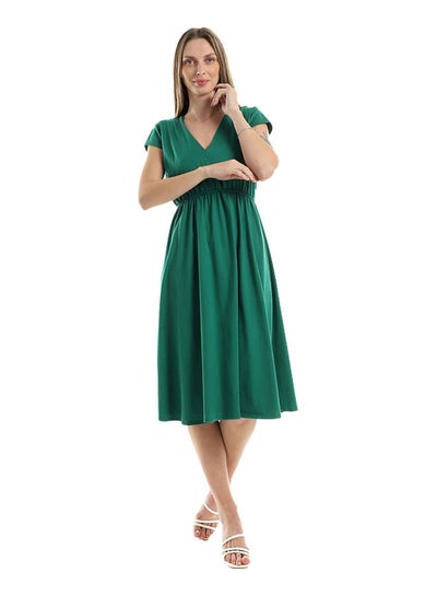 Buy Green Wrap Dress in Egypt