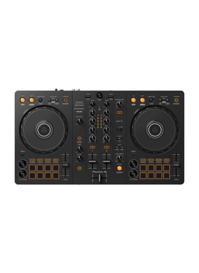 اشتري بايونير دي جي  DDJ-FLX4 Rekordbox ذو الطابقين وجهاز تحكم Serato DJ - أسود في الامارات