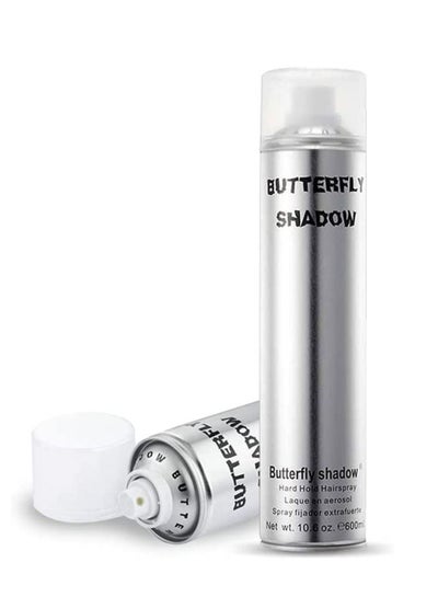 Buy Butterfly Shadow 600 ML Strong holding spray for hair styles in UAE