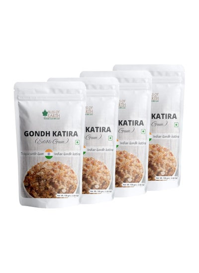 Buy Gond Katira  Organic Edible Tragacanth Gond for Laddu Making and Sweets 100Gm pack of 4 in UAE