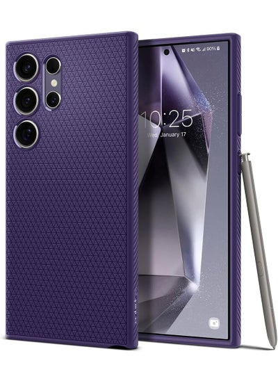 اشتري Liquid Air for Samsung Galaxy S24 ULTRA case cover (2024) - Deep Purple في السعودية