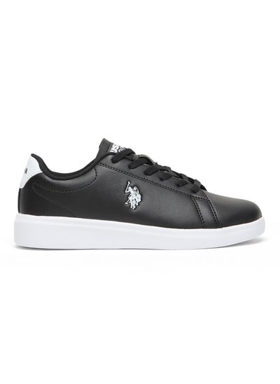 اشتري Women's Black Low-Top Sneakers - Lightweight Lace-Up Design, Comfortable Casual Shoes for Everyday Wear في الامارات