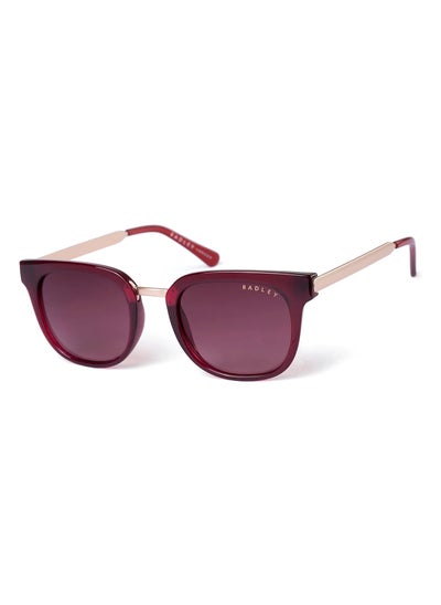 Buy RDS-6510 Women Round Polarized Sunglasses Brown 49 mm in UAE