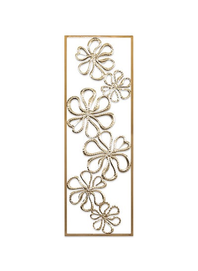 اشتري Catin Wall Decor, Gold - 31x89.5 cm في الامارات