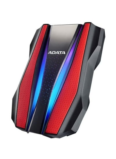 Buy ADATA HD770G RGB DURABLE 1TB External HDD Portable Hard Drive for Gaming Waterproof and Dustproof | Red in UAE