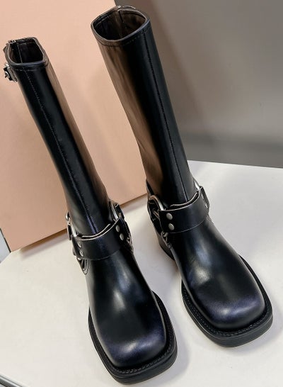 Buy women's thick sole boots in Saudi Arabia