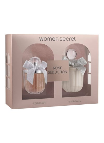 Buy Seduction Rose Edp Spray 100ml + Body Lotion 200ml in UAE