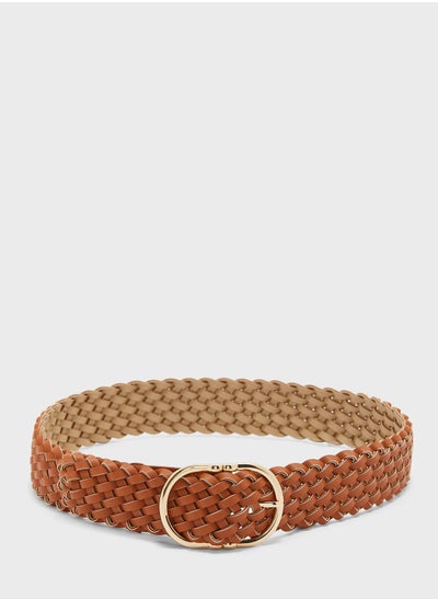 Buy Braided Buckle Belt in UAE