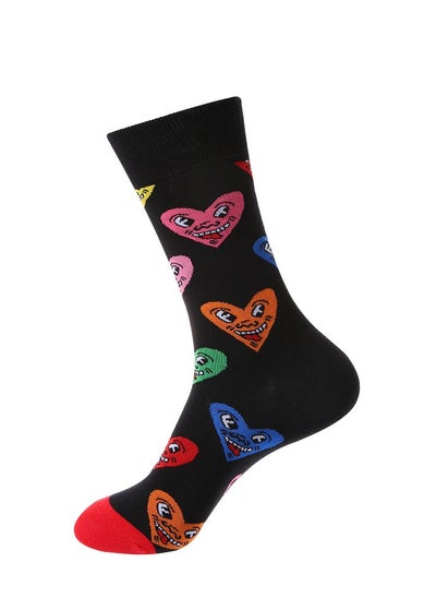 Buy Unisex Absorb Sweat and Deodorize Socks 3 Pairs High Quality Socks One Size Fits All in UAE