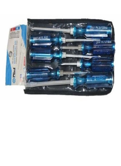 اشتري Wika Hammering Screwdriver Set, WK17035, 7 Pcs/Set في الامارات