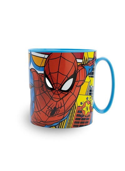 Buy Stor Micro Mug 390 ml Spiderman Midnight Flyer in UAE