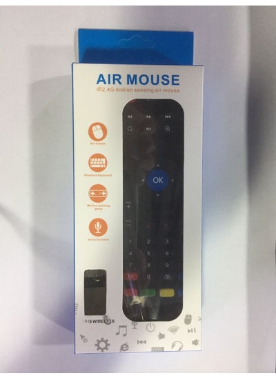 Buy 1 x 5 pcs MX3 Smart Remote Air Mouse Voice Control with IR Learning MX3 Standard Edition Russian Russian in Saudi Arabia