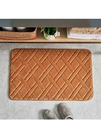 Buy Essential Memory Foam Bath Mat 80 x 50 cm in UAE