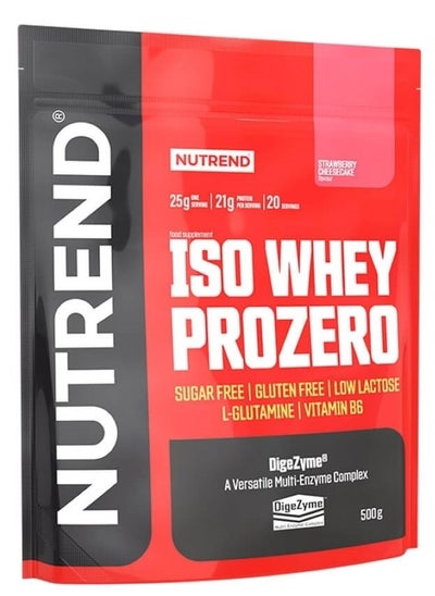 اشتري Iso Whey Prozero  Sugar Free 500 g Strawberry Cheese cake في الامارات