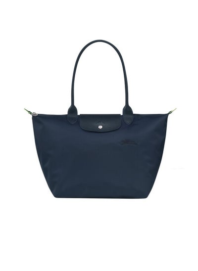 Buy Champ women's Classic Fashion Versatile Large Handbag Shopping Bag Shoulder Bag Handbag Navy Blue in UAE