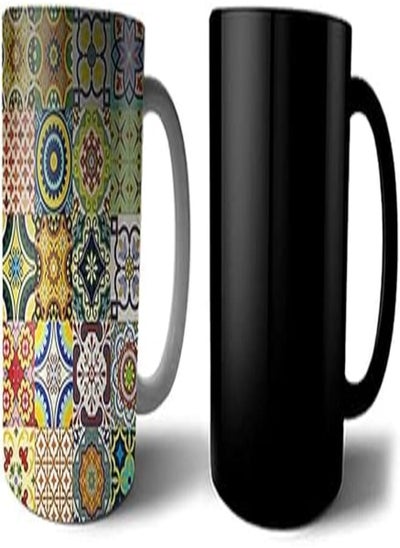 Buy Printed Ceramic Magic Mug - Multi Color, 2725618479885 in Egypt