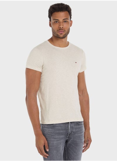 Buy Logo Slim Fit T-Shirt in UAE