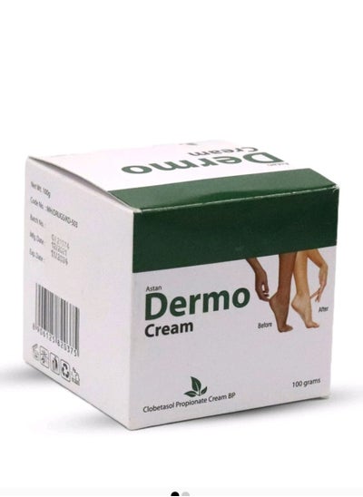 Buy Astan Dermo Cream for treating and whitening feet - 100 grams in Saudi Arabia