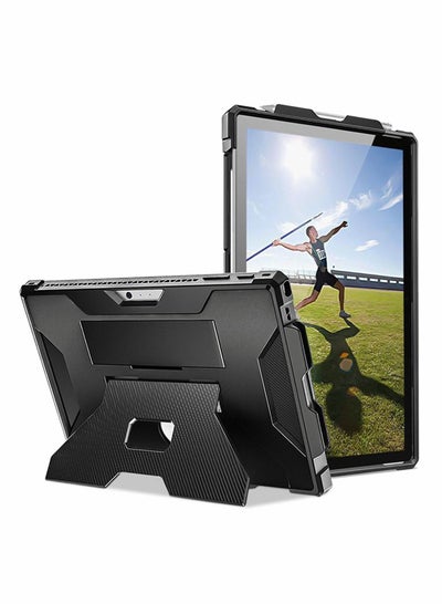 Buy Tablet Case for Surface Pro 7/Pro 6/Pro 5/Pro 4 Full-Body Kickstand Rugged Protective Anti-fall Cover Compatible Keyboard with Hand Strap Pen Holder Foldable Stand in Saudi Arabia
