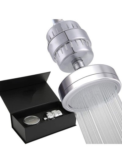 اشتري Filter Shower 15 Grade Hard Water Showerhead Filter Impurity Removing Showerhead Filter في الامارات