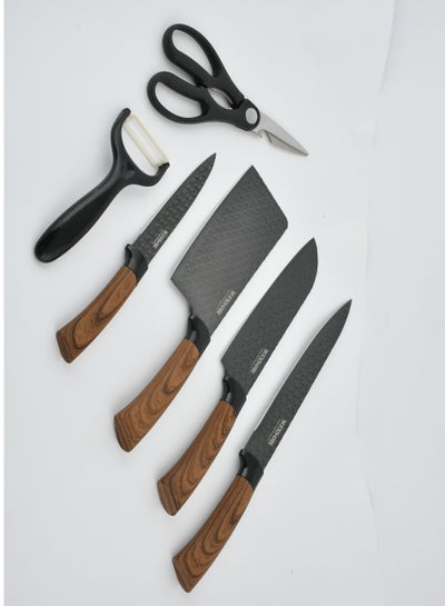 Buy 6-Piece Winsor Non Stick Knife Set in UAE