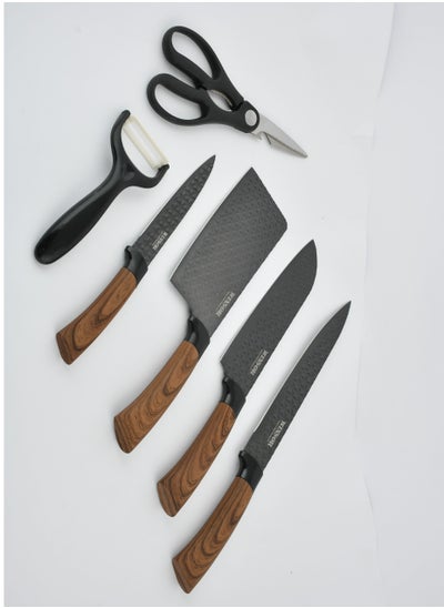 اشتري 6-Piece Winsor Non Stick Knife Set في الامارات