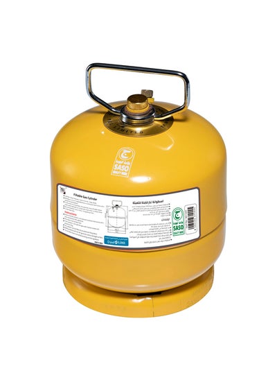 Buy Gas cylinder for trips , Trips stove, Yellow, capacity 1 Kg in Saudi Arabia