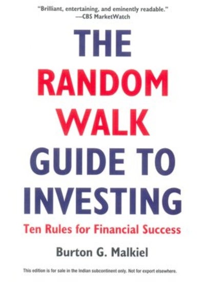 اشتري The Random Walk Guide to Investing في الامارات