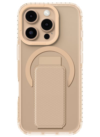 اشتري Titan PRO Mag Holder (10Feet) Drop Proof 3 in 1 Multifunctional for iPhone 16 Pro MAX Grip Strap/Phone Stand/Case Cover Compatible with Magsafe - Rose Gold في الامارات