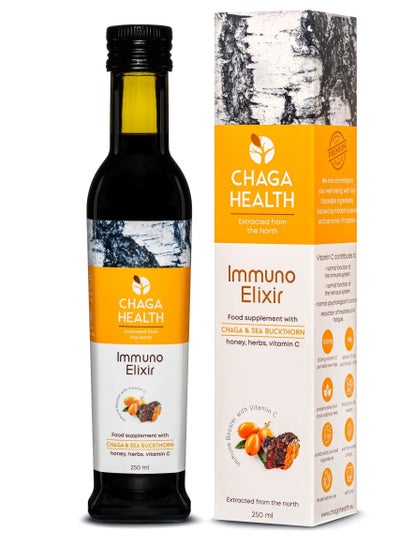 Buy Immunity Elixir Food Supplement With Chaga And Sea Buckthorn 250ml in UAE