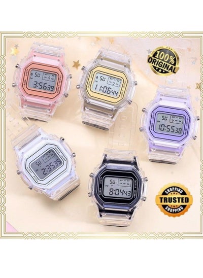 Buy 5Pcs Kids Water Resistant Digital Watch in UAE