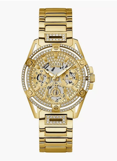 اشتري Women's Gold Multifunction Stainless Steel Strap Watch - GW0464L2 في الامارات