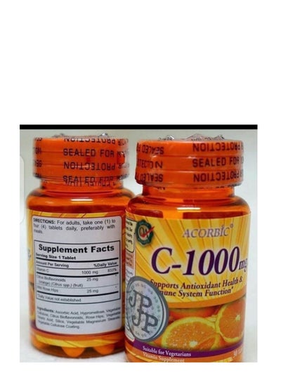 Buy Acorbic Vitamin-c 1000 Mg.(dietary Supplement From Usa.)30 Capsules. in UAE