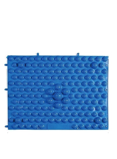 Buy Foot Massage Mat, Shiatsu Plates for Feet Acupuncture Points Relaxing Toe Pressure Plate Blood Circulation(Blue) in Saudi Arabia