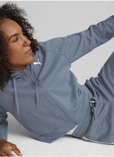 Buy Womens Modern Sports Full-Zip Hoodie in UAE