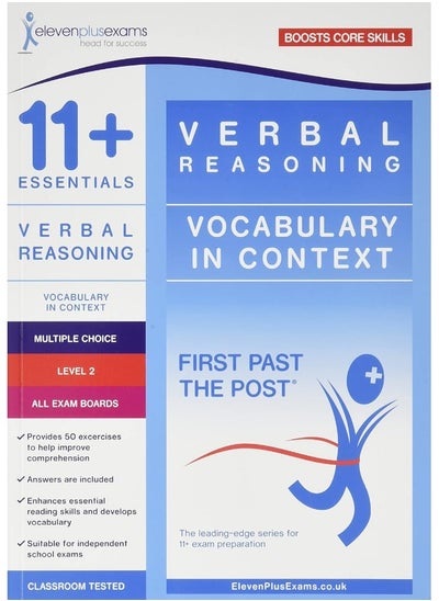 Buy 11+ Essentials Verbal Reasoning: Vocabulary in Context Level 2 in UAE