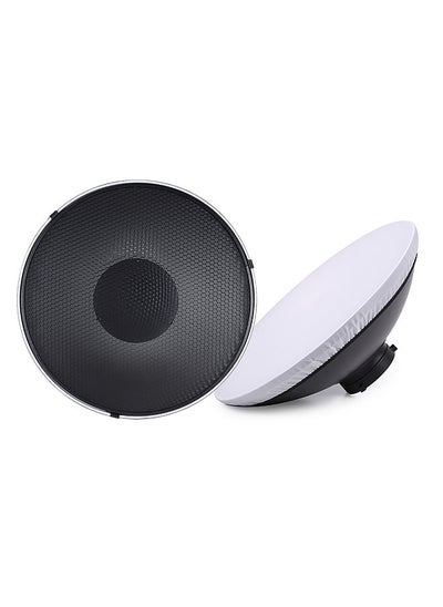 Buy Studio Photography 41cm/16 Inch Speedlite Strobe Lighting Diffuser Beauty Dish Lampshade Bowens Mount with Reflector Honeycomb Soft Cloth in UAE