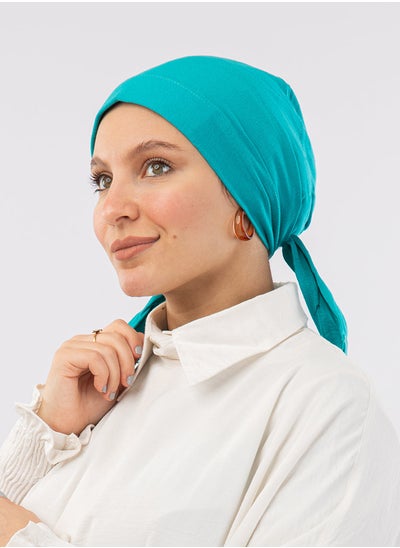 Buy Padded Cotton Bonnet Light Green For Women in Egypt