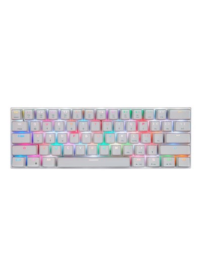 Buy Wired Mechanical Keyboard White in Saudi Arabia