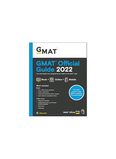 Buy GMAT Official Guide 2022: Book + Online Question Bank in Egypt