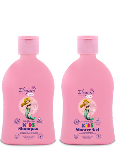 Buy Elegant Kids Shampoo + Shower Gel 500ml in UAE