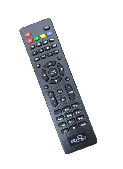 اشتري Star Track 5200 HD Receiver Remote Control Black في الامارات