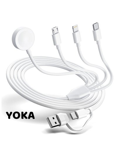 Super Charging 4-in-1 Multi Cable for Apple Watch Devices All