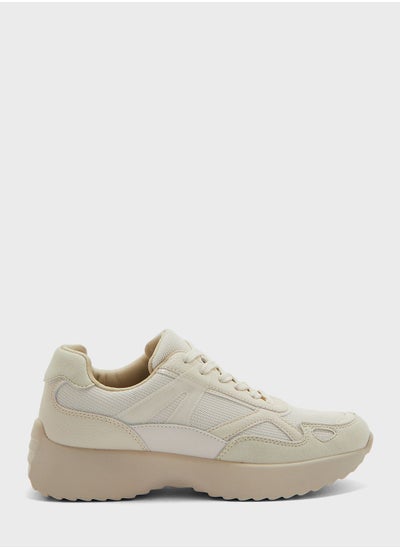 Buy Colourblock Chunky Heel Sneaker in UAE