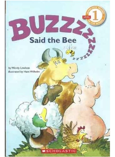 Buy Buzz, Said The Bee (Scholastic Reader, Level 1) in UAE